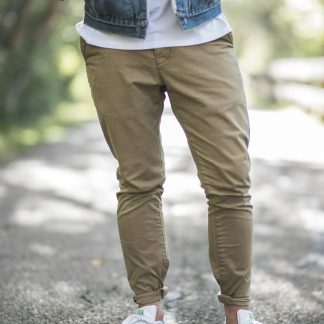 9Hwrvrn Men's Straight Fit Chino Pants — Cotton Twill