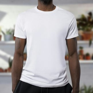 9Hwrvrn Men's Classic Crew Neck T-Shirt — Soft Cotton Everyday Tee